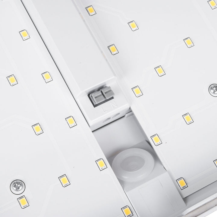 Maclean LED-lampe, husnummer, med skumringssensor, hvid, maks. 10 W, IP65, neutral farve (4000 K), maks. 1000 lm, MCE292 W