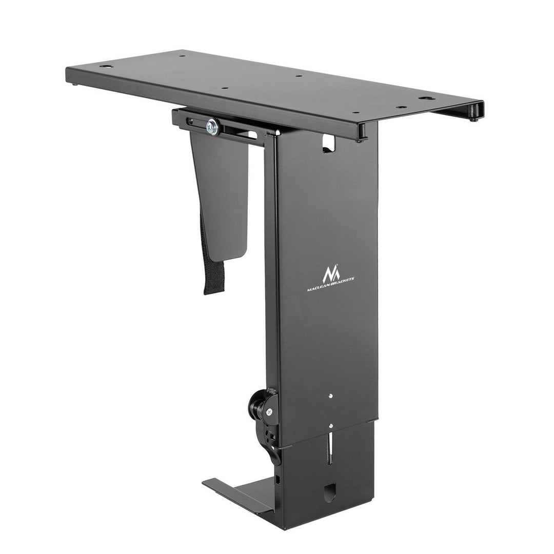 Maclean MC-885 B computerholder, sort, justerbar, maks. 10 kg.