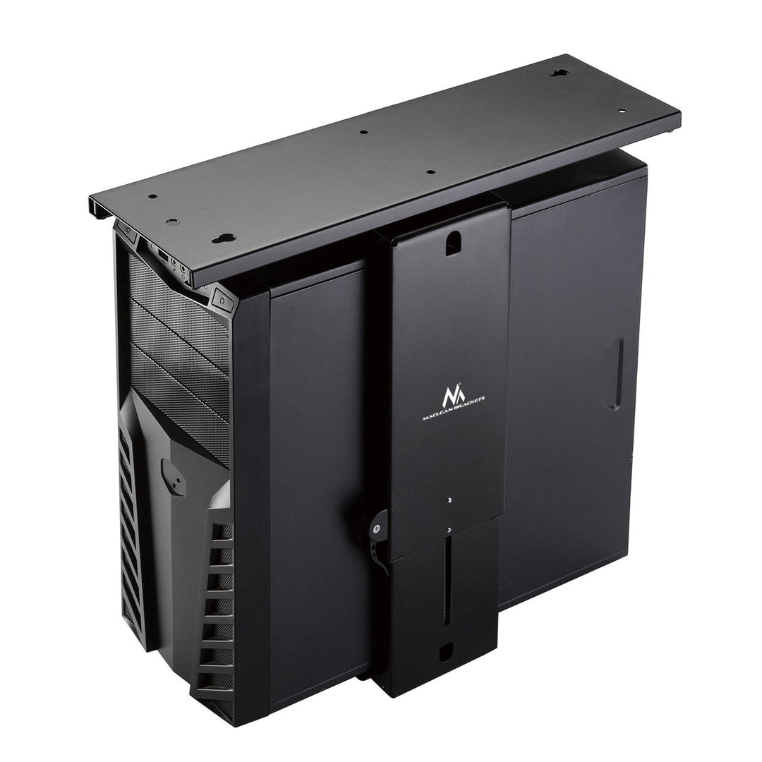 Maclean MC-885 B computerholder, sort, justerbar, maks. 10 kg.