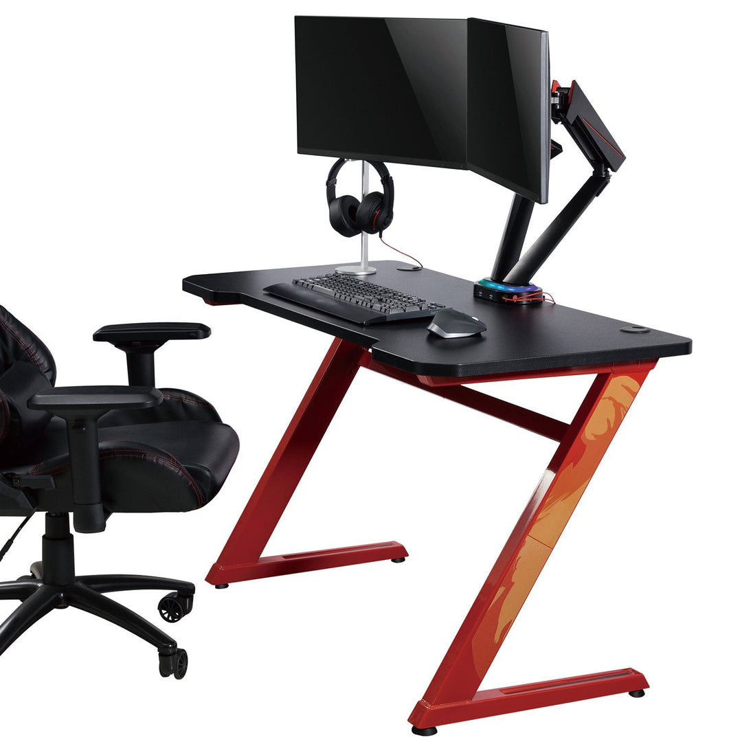 Gaming-holder til 2 LCD-skærme NanoRS RS887 17-32" 2x 8 kg (maks. 16 kg) VESA 75x75 og 100x100