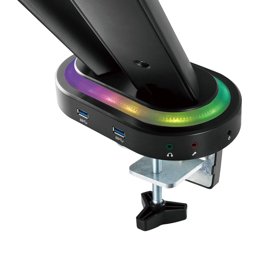 Gaming-holder til 2 LCD-skærme NanoRS RS887 17-32" 2x 8 kg (maks. 16 kg) VESA 75x75 og 100x100