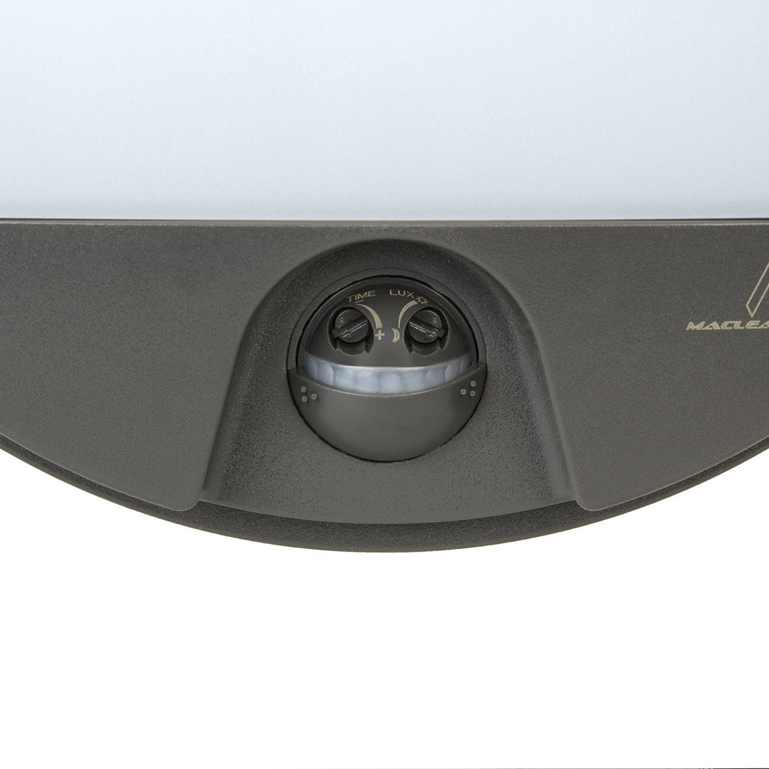 LED-lampe med infrarød bevægelsessensor MCE291 GR 1100 lm 15 W IP54 Maclean Energy, farve: grå