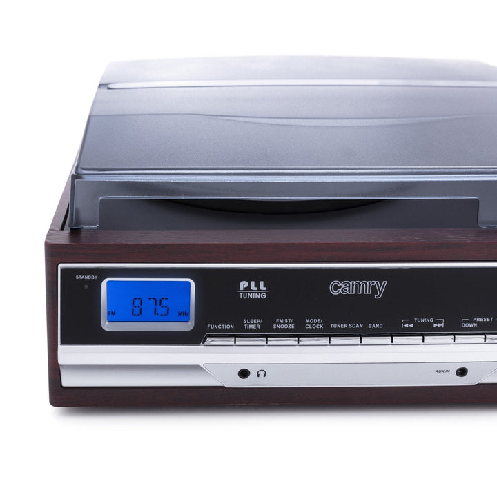 Camry CR 1168 Pladespiller med radio og Bluetooth/MP3/USB/SD/Optagelse