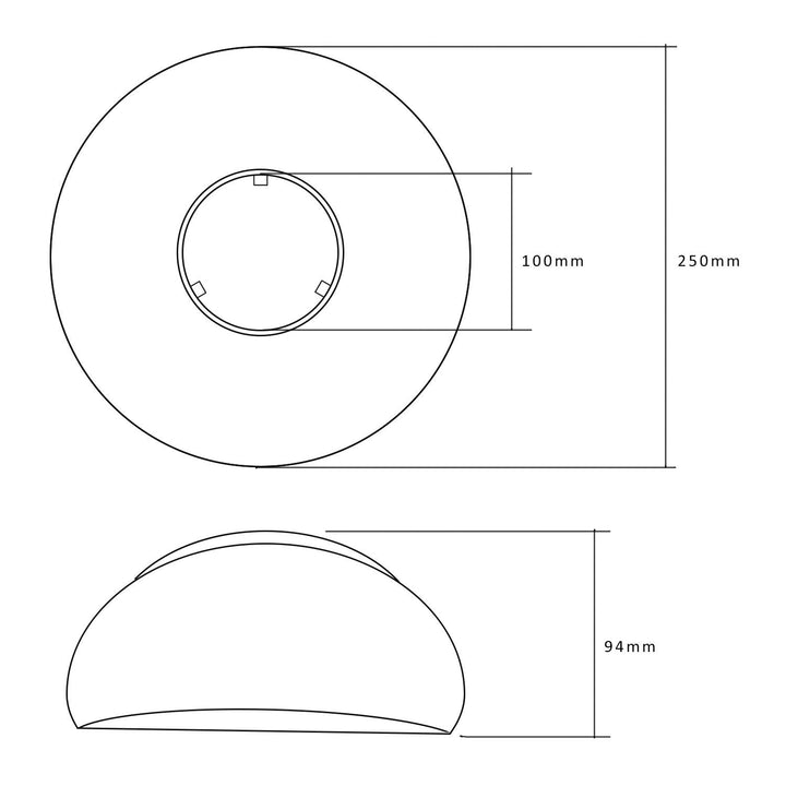 Lysskærm/reflektor Maclean Energy MCE415 til LED-lagerpærer 30W - MCE261 CW, materiale: PC