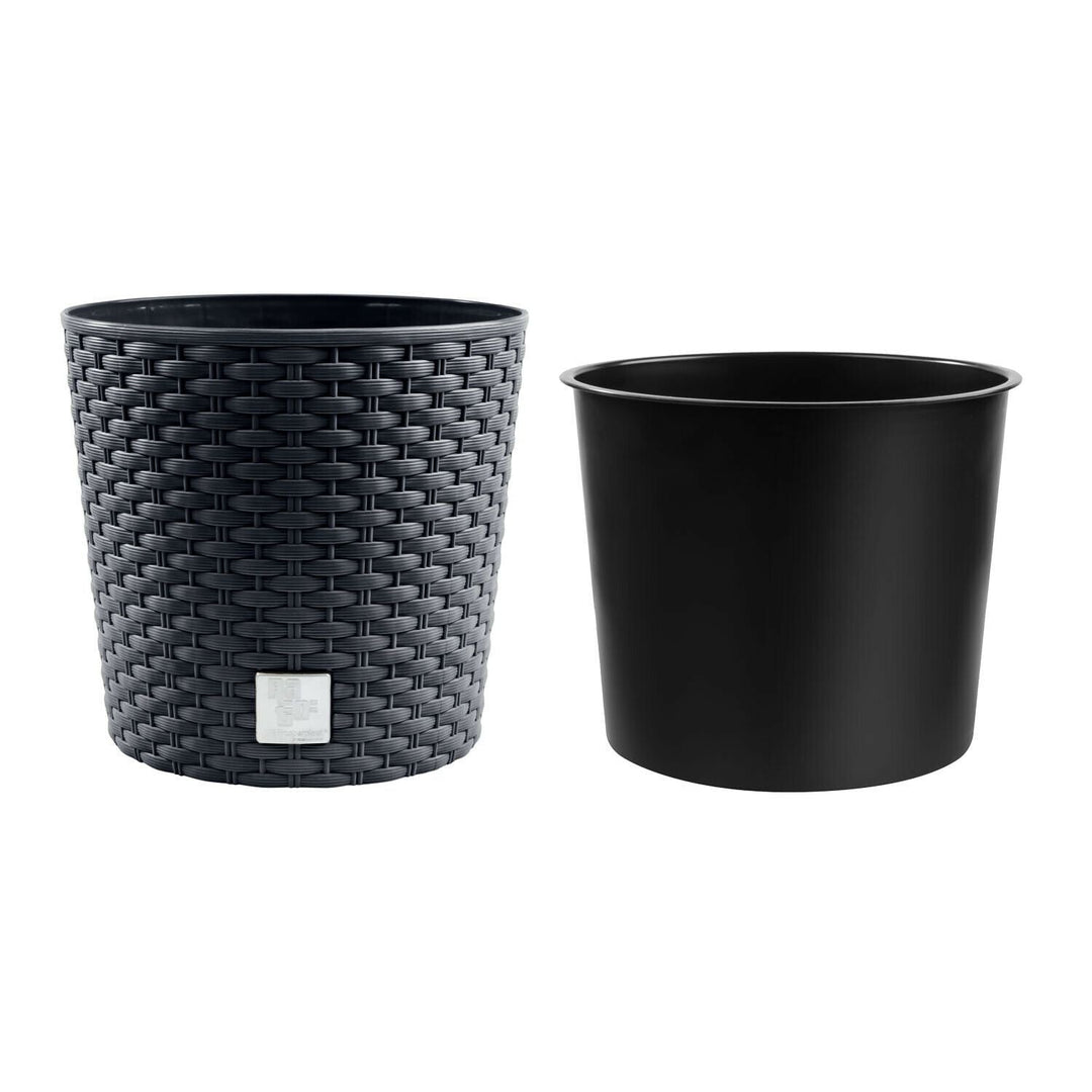 Flowerpot with a contribution Rato Round DRTUS400L-S433 - anthracite