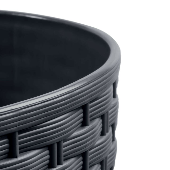 Flowerpot with a contribution Rato Round DRTUS400L-S433 - anthracite