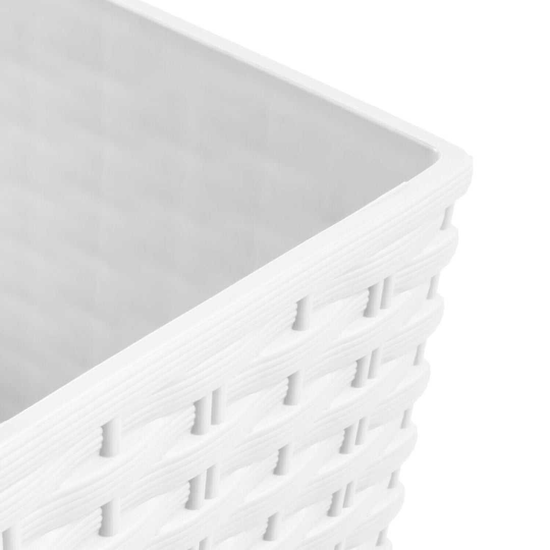 Blomsterpotte med indsats Rato Square DRTS265-S449 - farve hvid
