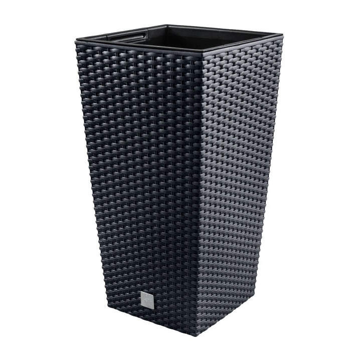 Blomsterpotte med indsats Rato Square DRTS300-S433 - farve antracit
