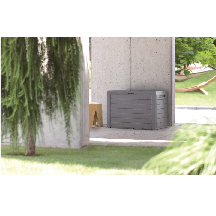 Haveboks Woodebox 190L MBWL190-S433 - farve antracit