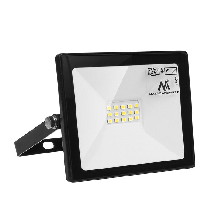 LED-projektør slim 10 W, 800 lm Warm White (3000 K) Maclean Energy MCE510 WW, IP65, PREMIUM