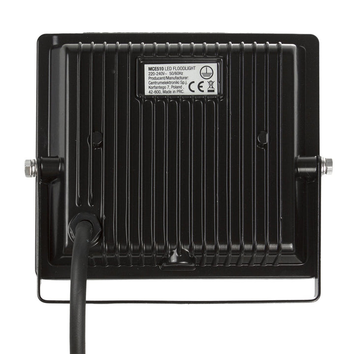 LED-projektør slim 10 W, 800 lm kold hvid (6000 K) Maclean Energy MCE510 CW, IP65, PREMIUM