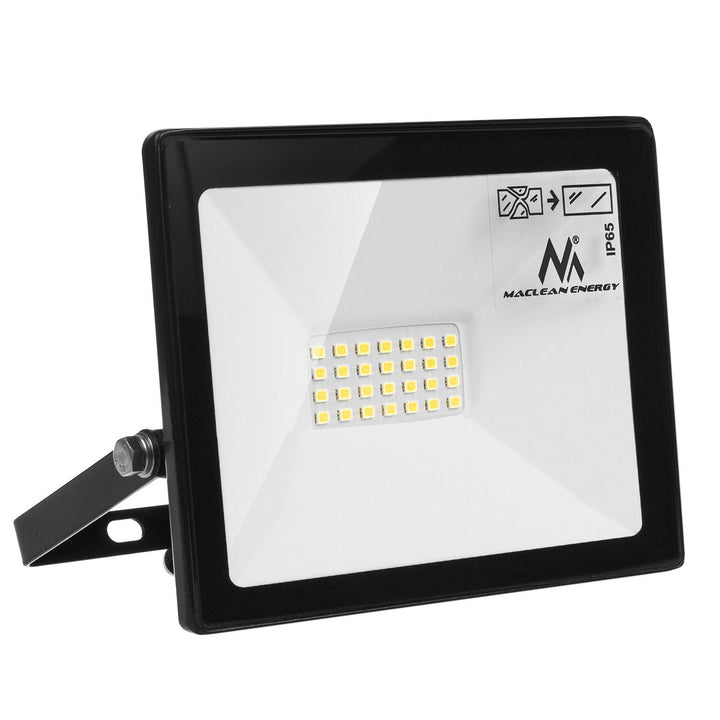 LED-projektør slim 20 W, 1600 lm Neutral White (4000 K) Maclean Energy MCE520 NW, IP65, PREMIUM