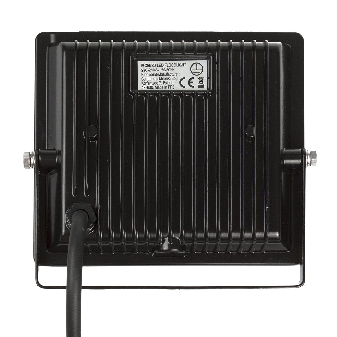 LED-projektør slim 30W, 2400lm kold hvid (6000K) Maclean Energy MCE530 CW, IP65, PREMIUM