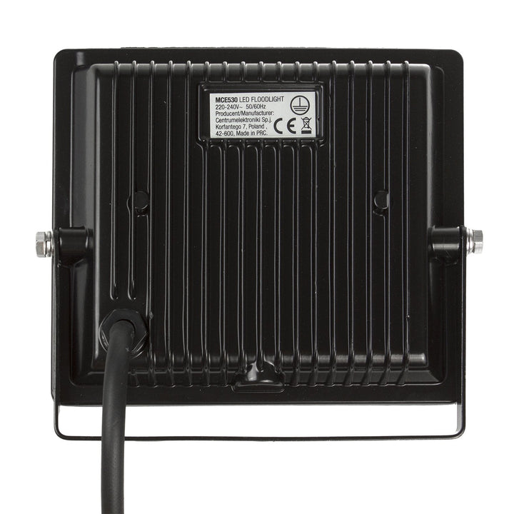 LED-projektør slim 30W, 2400lm kold hvid (6000K) Maclean Energy MCE530 CW, IP65, PREMIUM