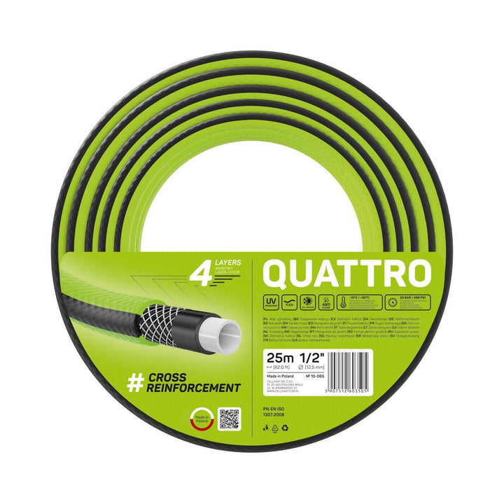 Cellfast Quattro haveslange 1/2" 25 m 4 lag krydsflettet