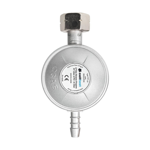 Cellfast gasregulator til 11 kg propan-butan-LPG-flasker