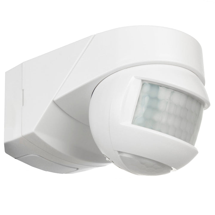 Vægmonteret bevægelsessensor 180° + 360° 2000W Maclean Energy MCE295 hvid