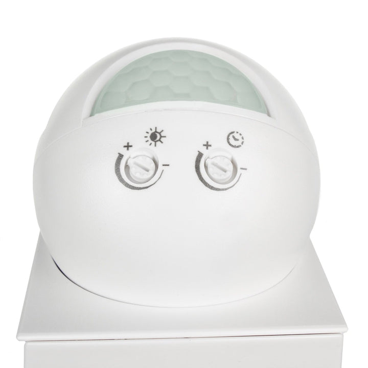 Vægmonteret bevægelsessensor 180° + 360° 2000W Maclean Energy MCE295 hvid