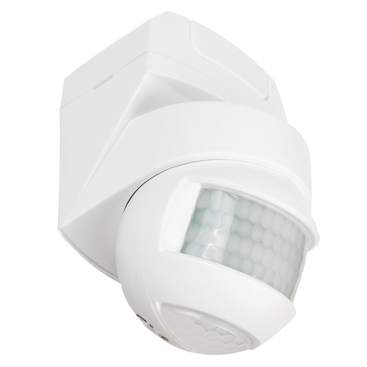 Vægmonteret bevægelsessensor 180° + 360° 2000W Maclean Energy MCE295 hvid