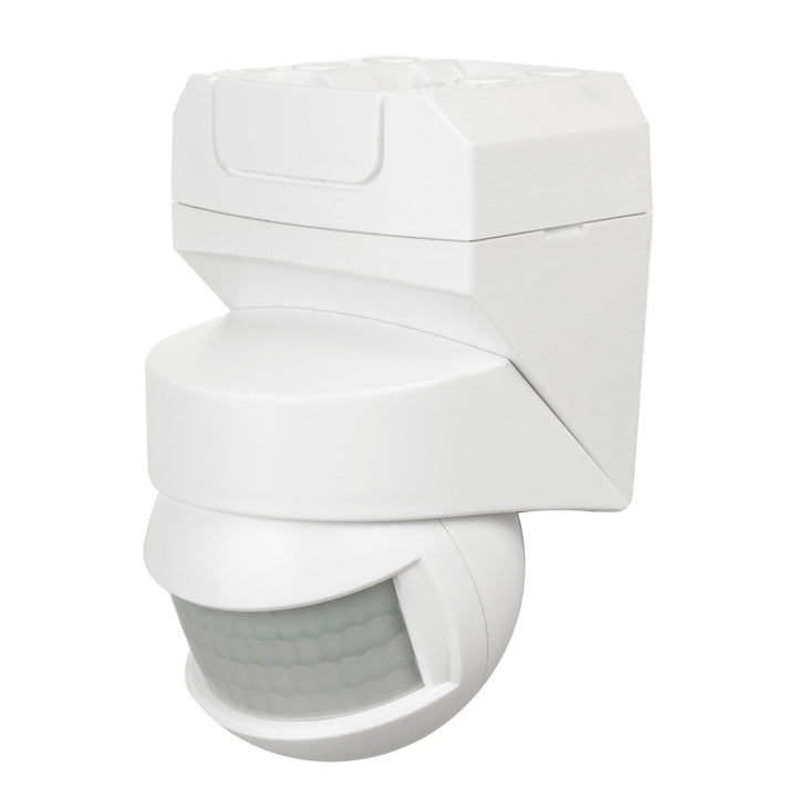 Vægmonteret bevægelsessensor 180° + 360° 2000W Maclean Energy MCE295 hvid