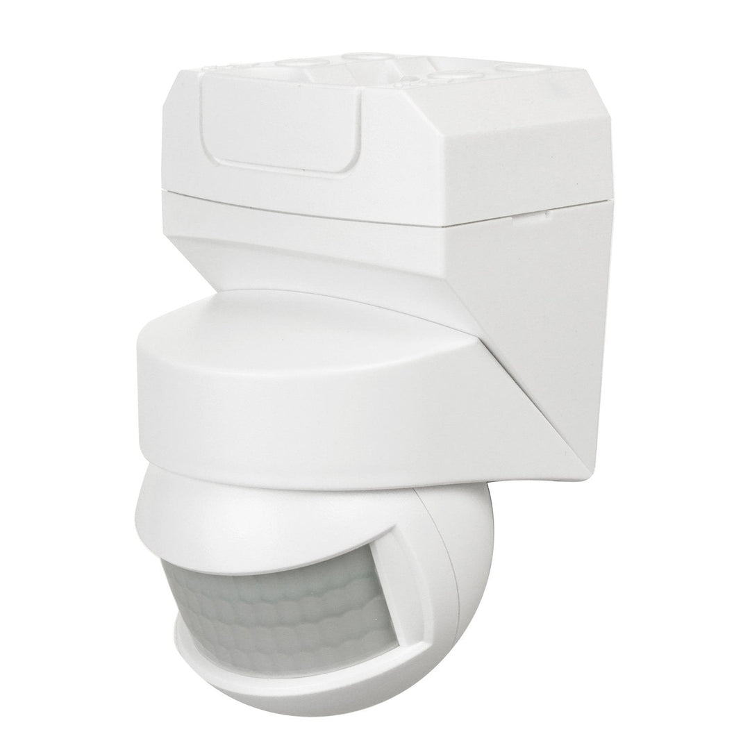 Vægmonteret bevægelsessensor 180° + 360° 2000W Maclean Energy MCE295 sort