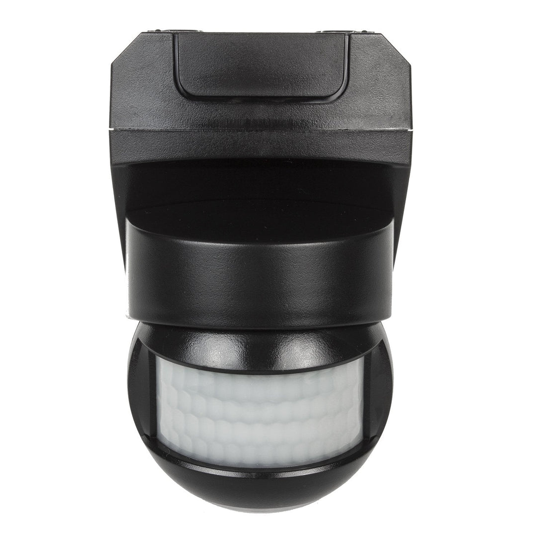 Vægmonteret bevægelsessensor 180° + 360° 2000W Maclean Energy MCE295 sort