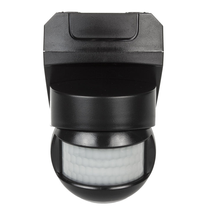 Vægmonteret bevægelsessensor 180° + 360° 2000W Maclean Energy MCE295 sort