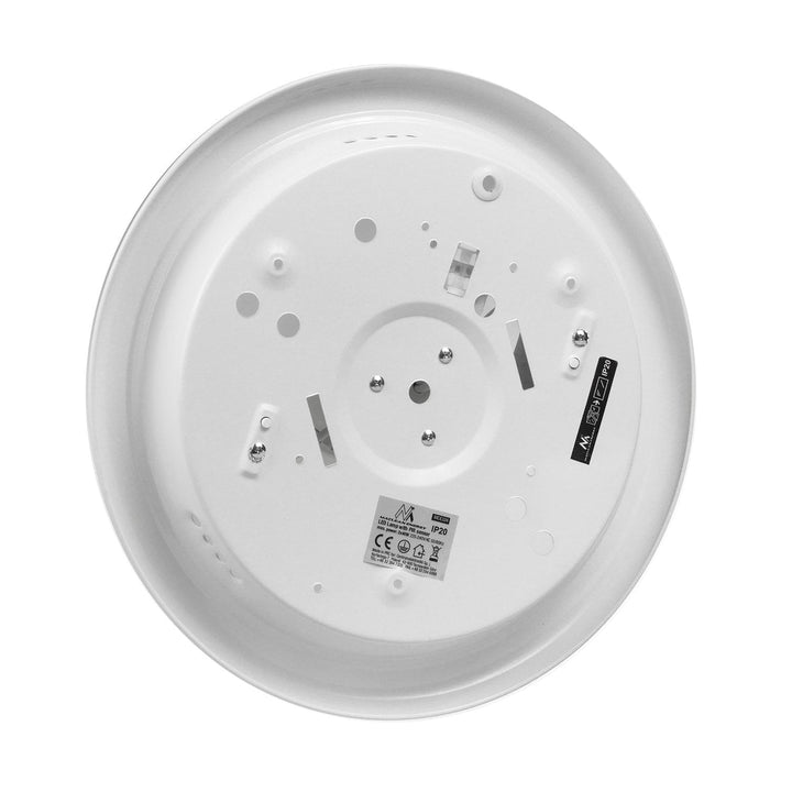 Loftlampe med PIR-sensor og udskiftelig lyskilder 2x max 40W med E27-fatning, 220-240V~ 50/60Hz MCE324