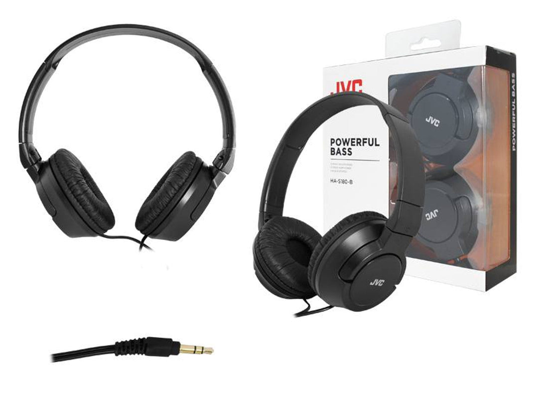 JVC lxhas180/b Headphones JVC Ergonomic Shape High Quality