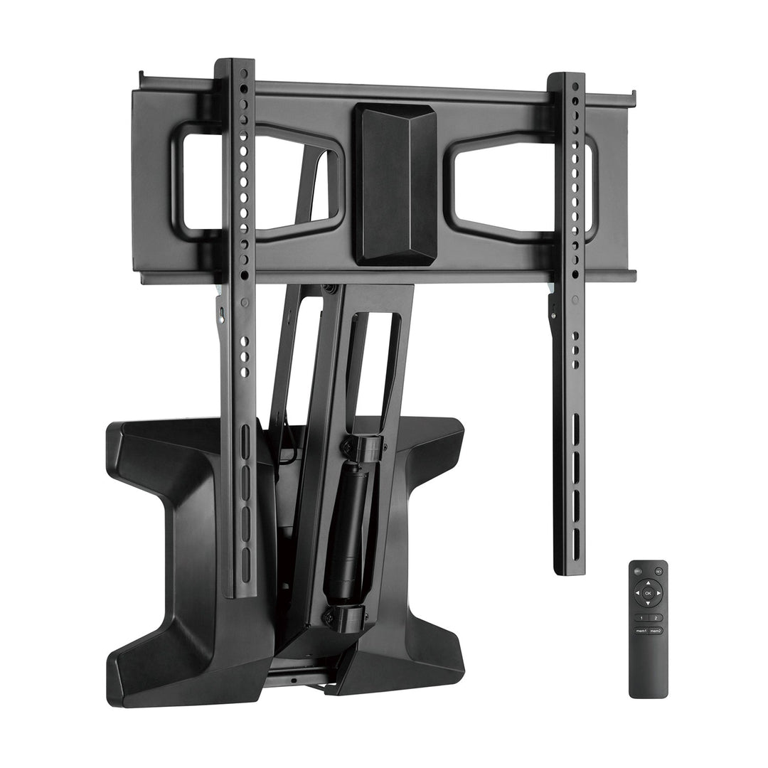 Maclean-holder, elektrisk tv over pejs, Max vesa 600x400, fjernbetjening, 37"-70", 35 kg, MC-891