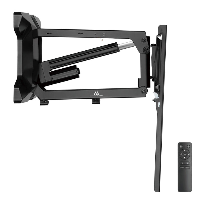 Maclean-holder, elektrisk tv over pejs, Max vesa 600x400, fjernbetjening, 37"-70", 35 kg, MC-891