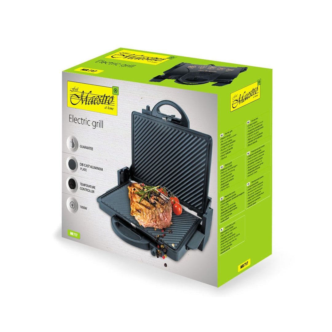 Maestro MR717 elektrisk grill 1900 W, non-stick belægning