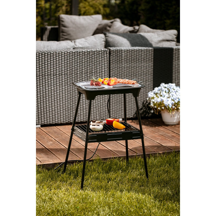 Elektrisk grill med haveholder Adler AD 6602