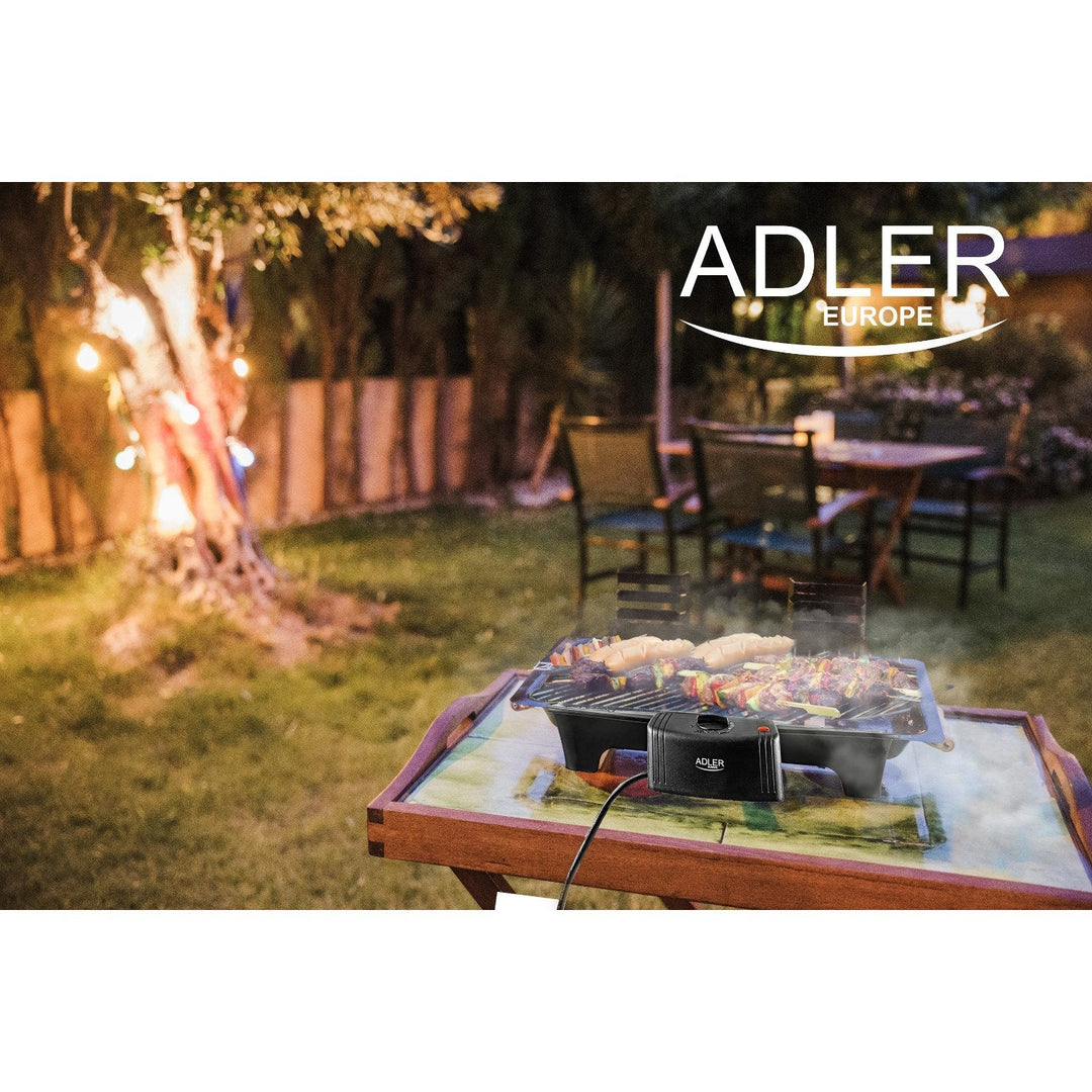 Elektrisk grill med haveholder Adler AD 6602