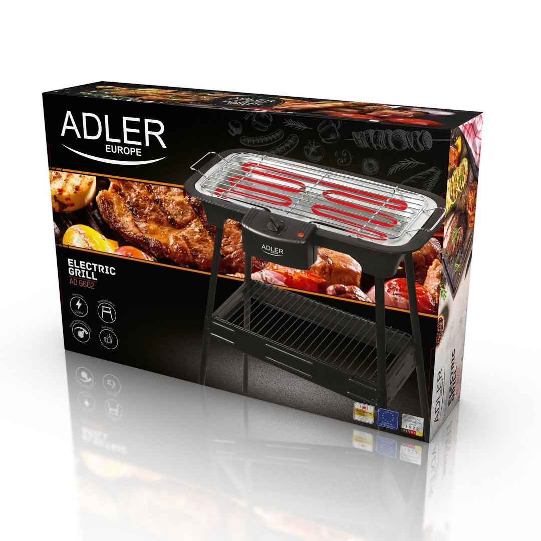 Elektrisk grill med haveholder Adler AD 6602