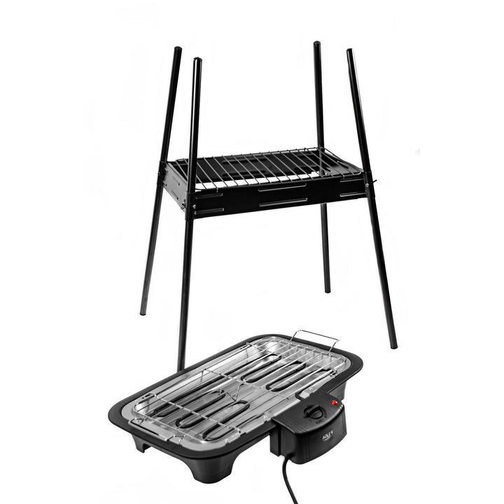 Elektrisk grill med haveholder Adler AD 6602