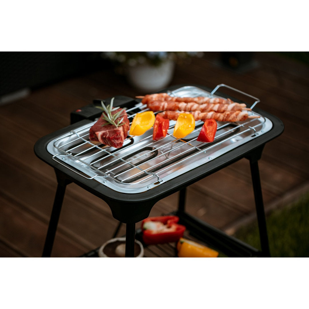 Elektrisk grill med haveholder Adler AD 6602