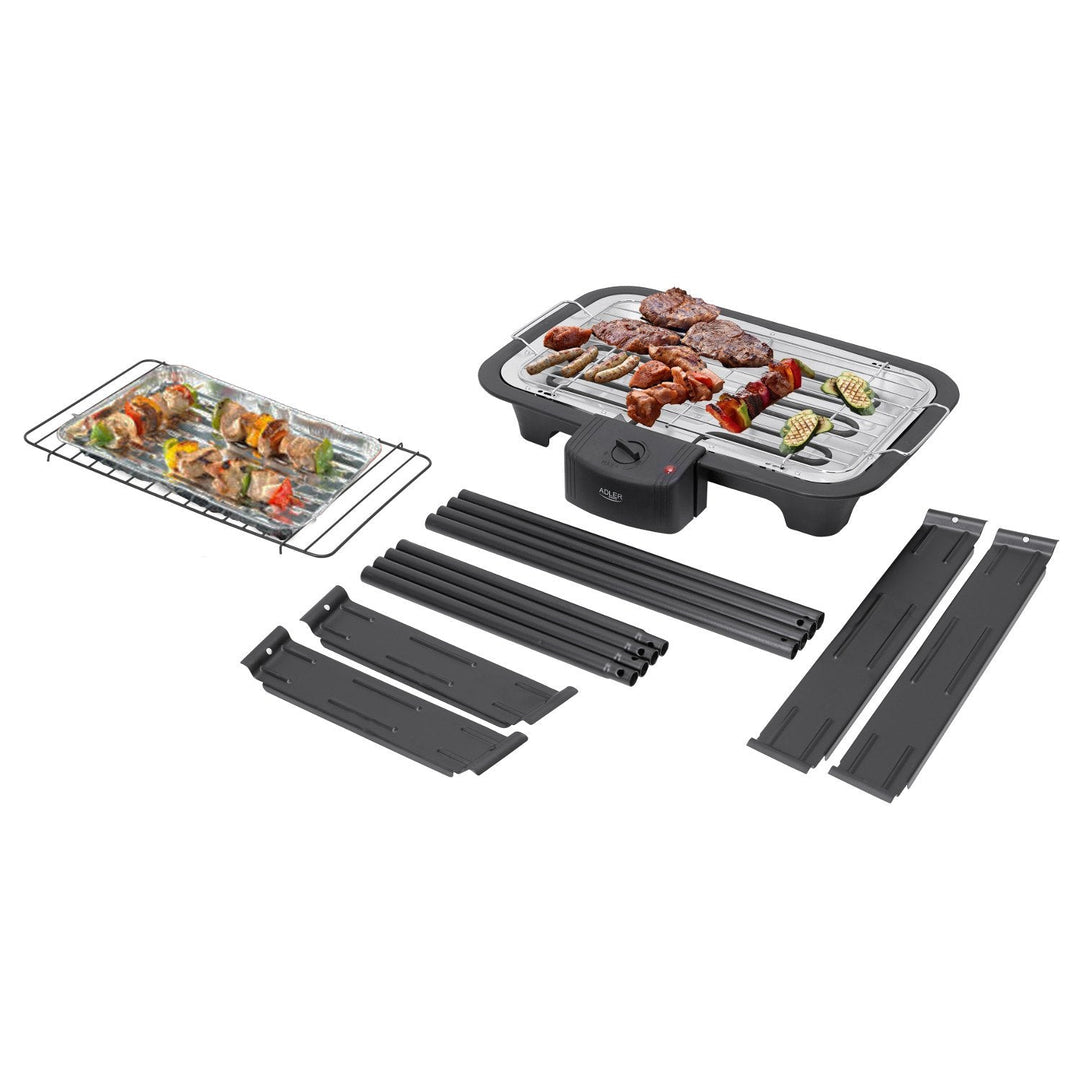 Elektrisk grill med haveholder Adler AD 6602