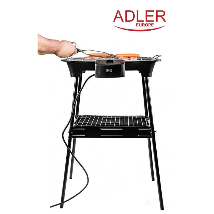 Elektrisk grill med haveholder Adler AD 6602