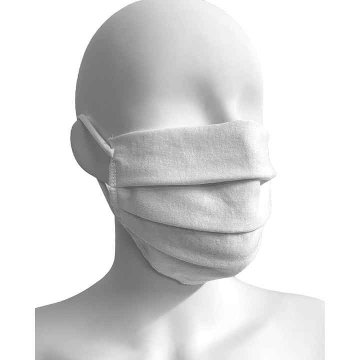 Genanvendelig maske belagt med sølvioner, hvid, OEKO-TEX 100.