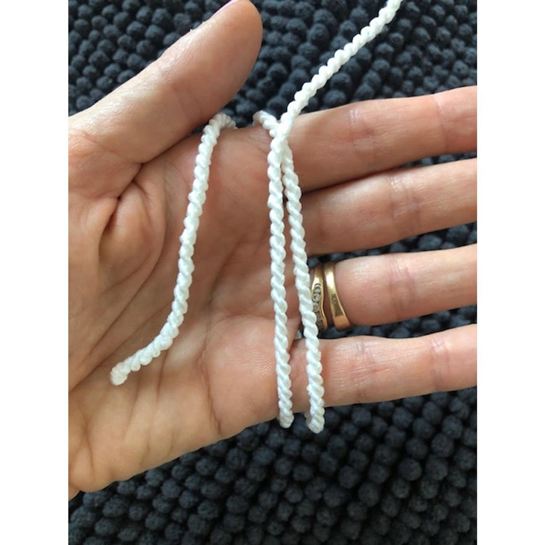 Rund elastisk snor til masker 4 mm 1380 m elastisk snor gummi