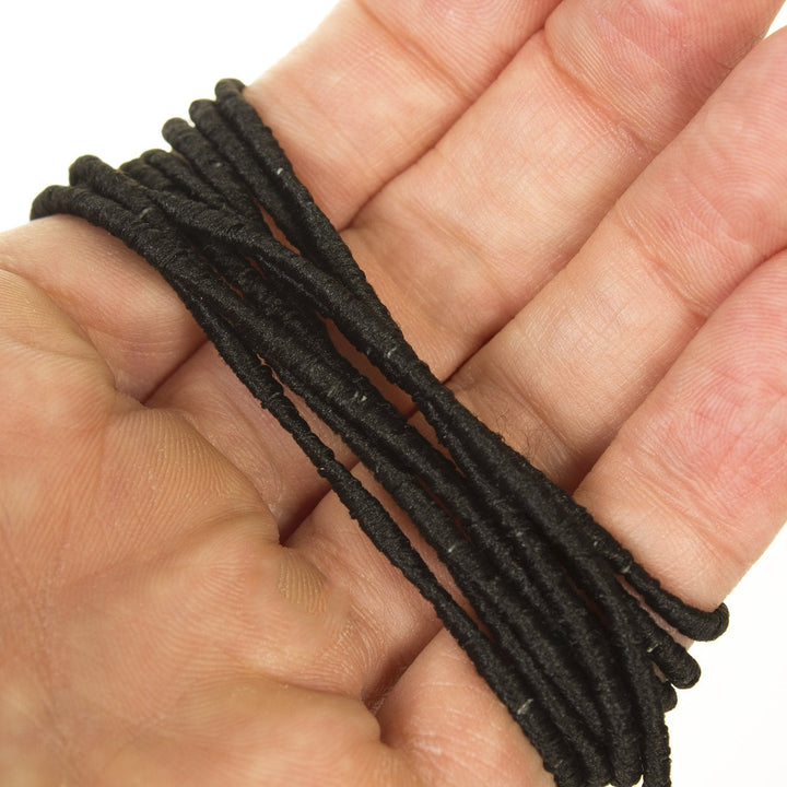 Rund elastisk snor til masker 3 mm 1200 m elastisk snor gummi
