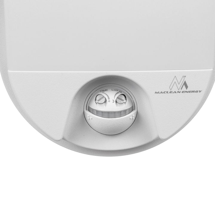 LED-lampe med infrarød bevægelsessensor MCE340 W 1100lm 15W IP54 Maclean Energy farve hvid, farvetemperatur naturlig hvid (4000K)