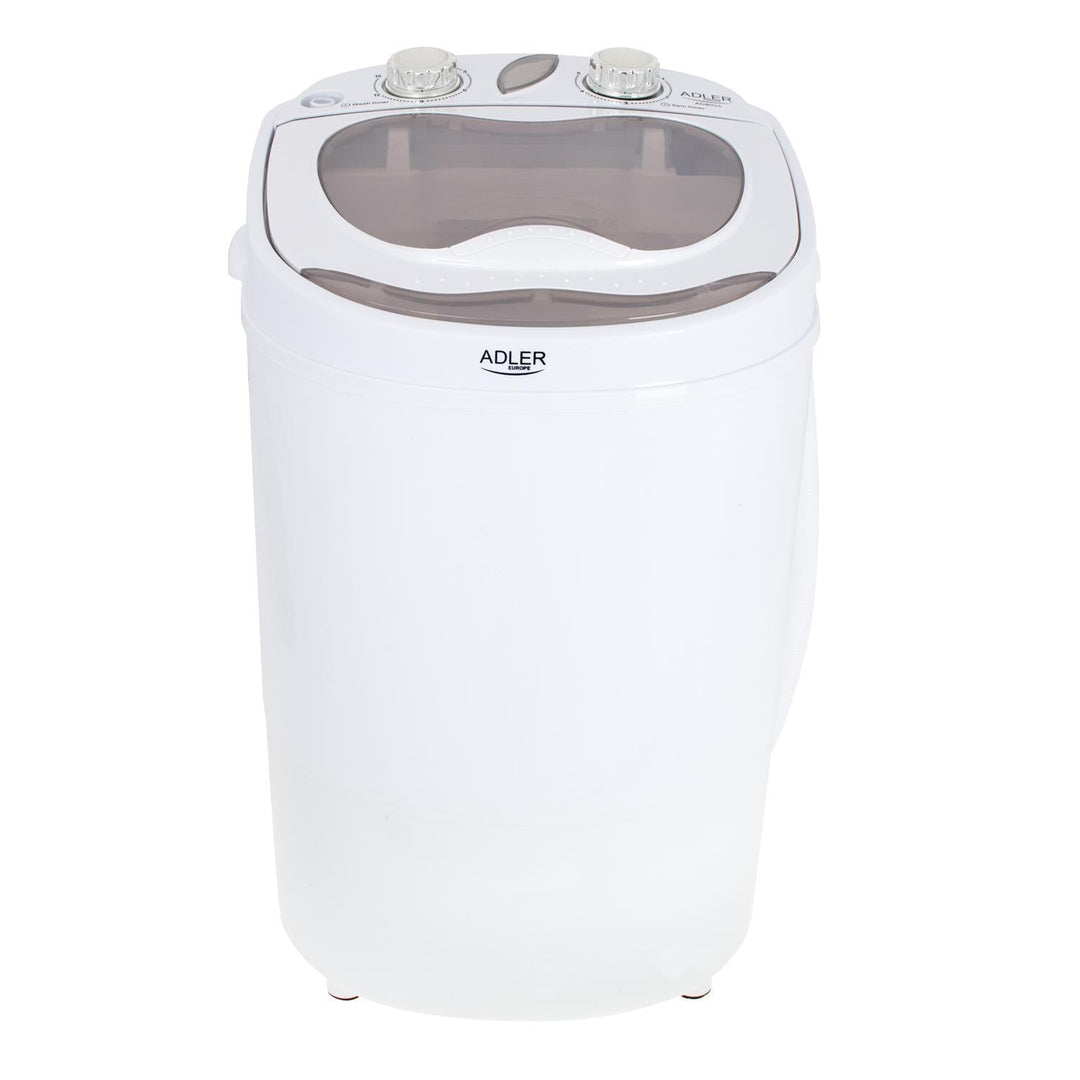 Adler AD 8055 150W 3kg 1kg turistvaskemaskine med centrifugering