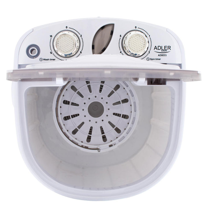 Adler AD 8055 150W 3kg 1kg turistvaskemaskine med centrifugering