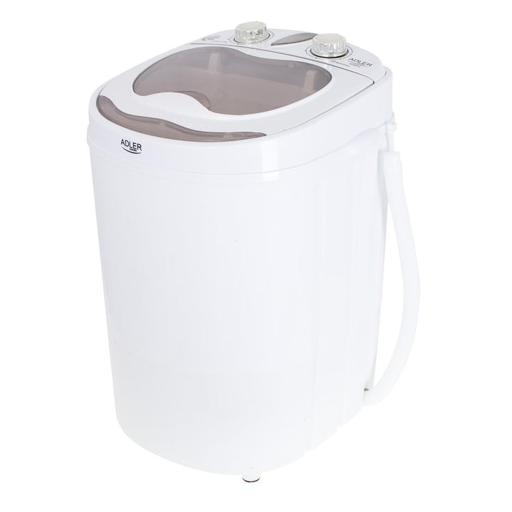 Adler AD 8055 150W 3kg 1kg turistvaskemaskine med centrifugering