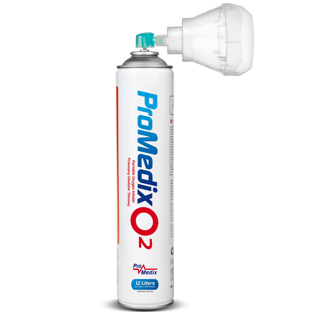 Bærbar iltinhalator 99,4 % Promedix 12L PR-994