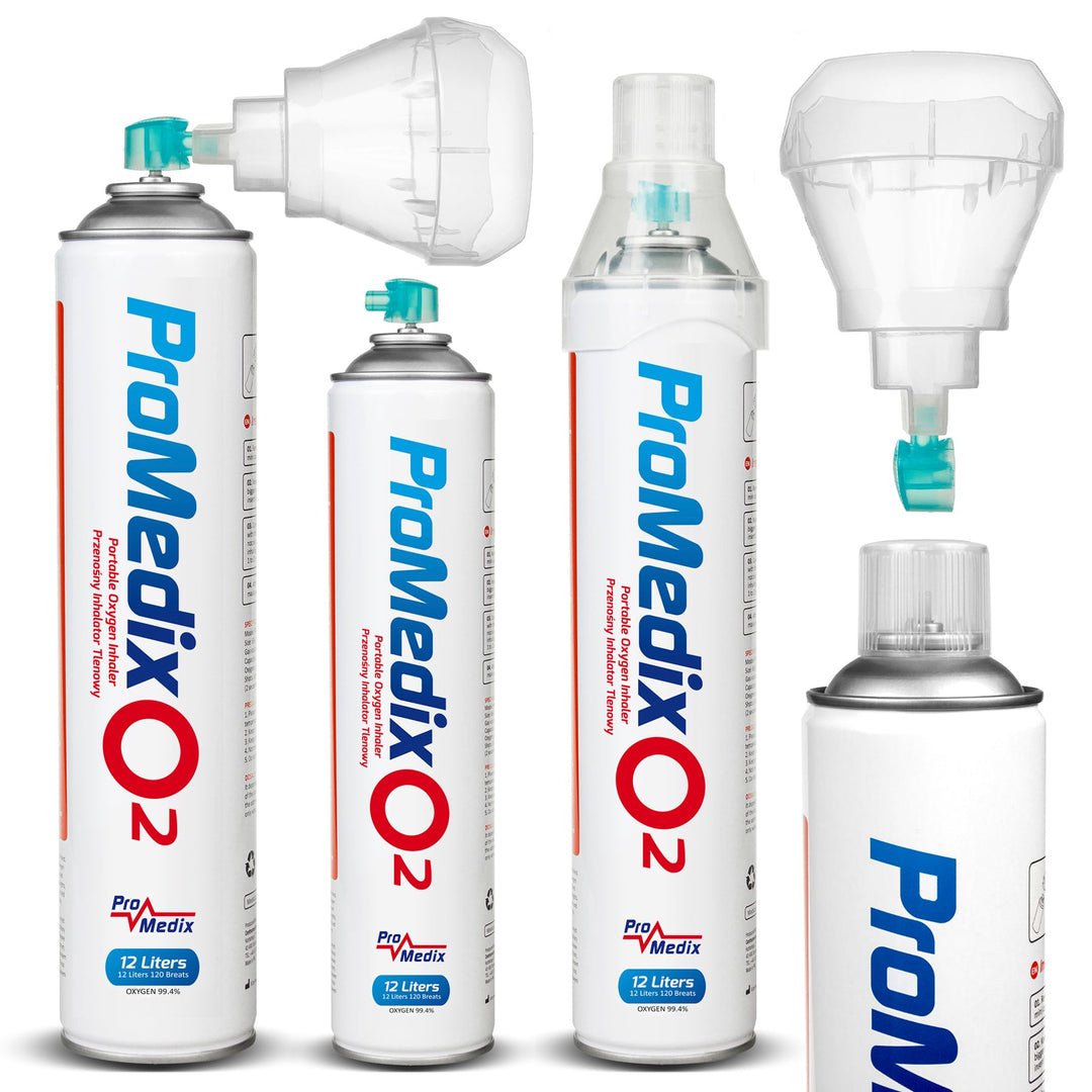Bærbar iltinhalator 99,4 % Promedix 12L PR-994