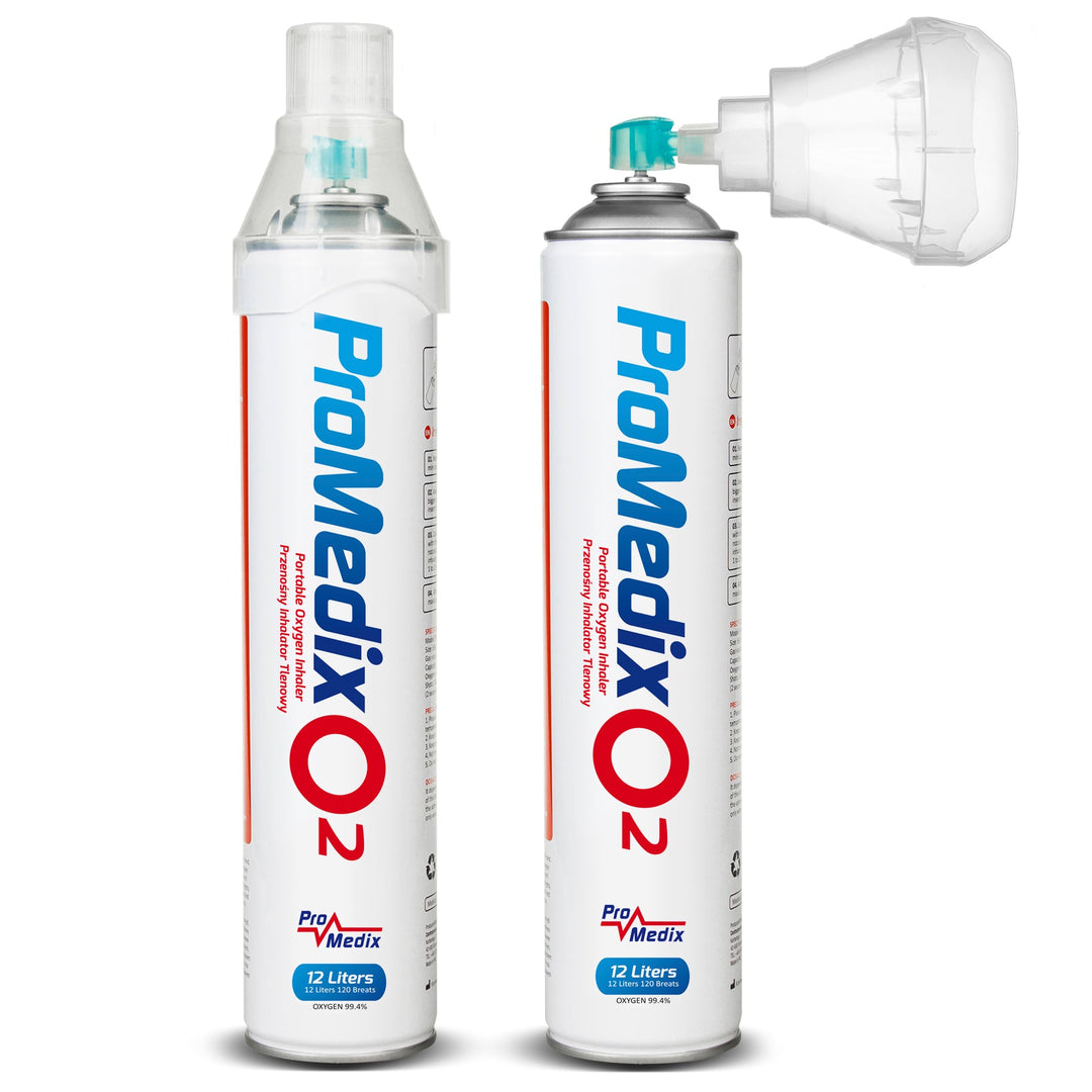 Bærbar iltinhalator 99,4 % Promedix 12L PR-994