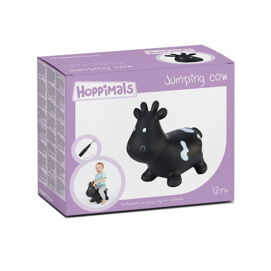 Hoppimals gummihopper, sort karamel – enorm og unik hoppefornøjelse